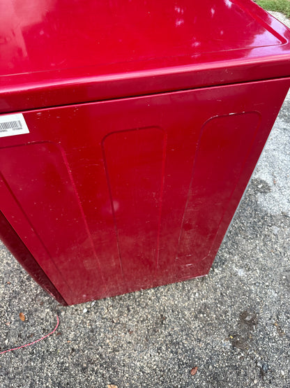 LG DLE7177RM Electric Dryer (Cherry Red)