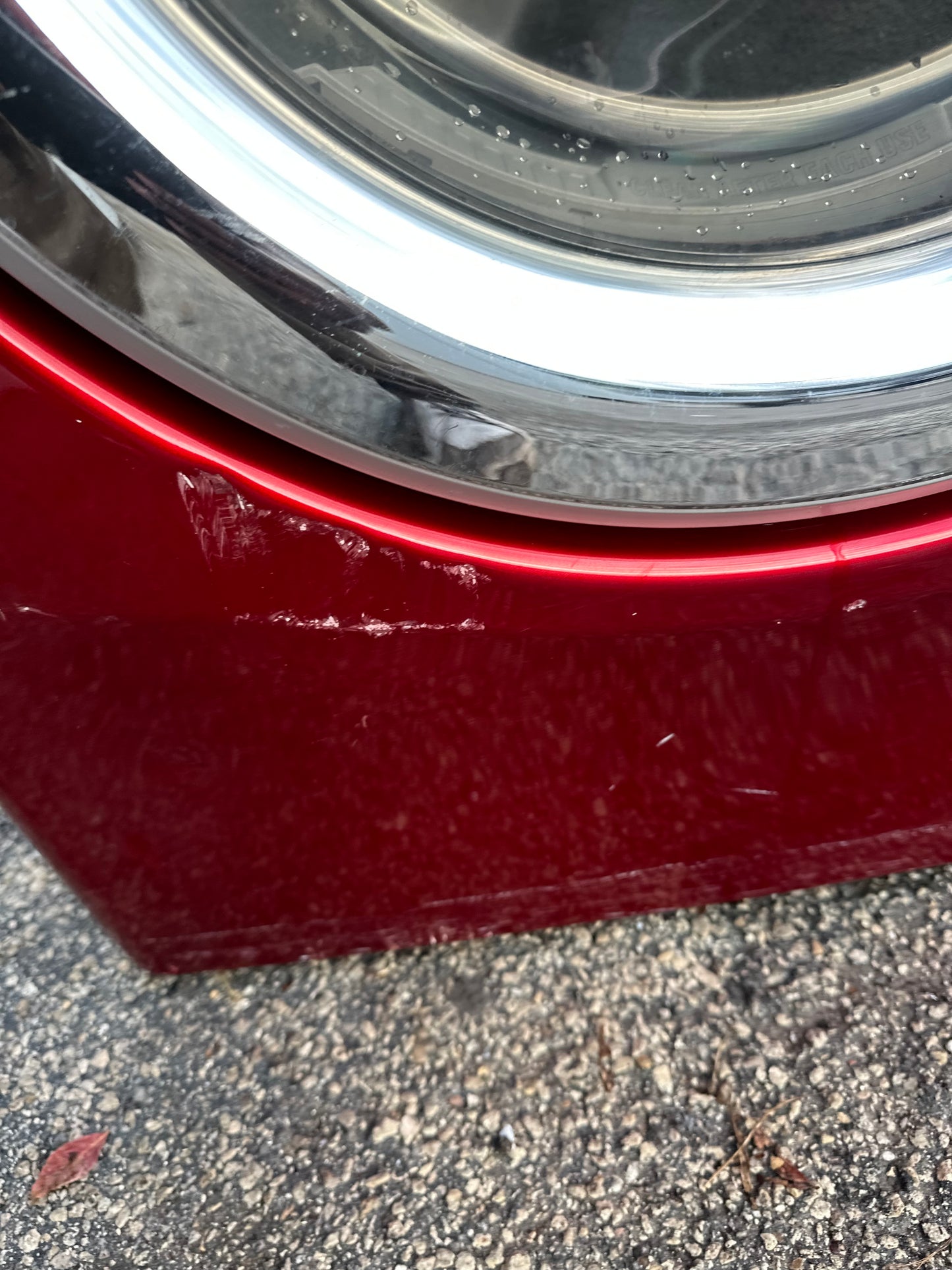 LG DLE7177RM Electric Dryer (Cherry Red)