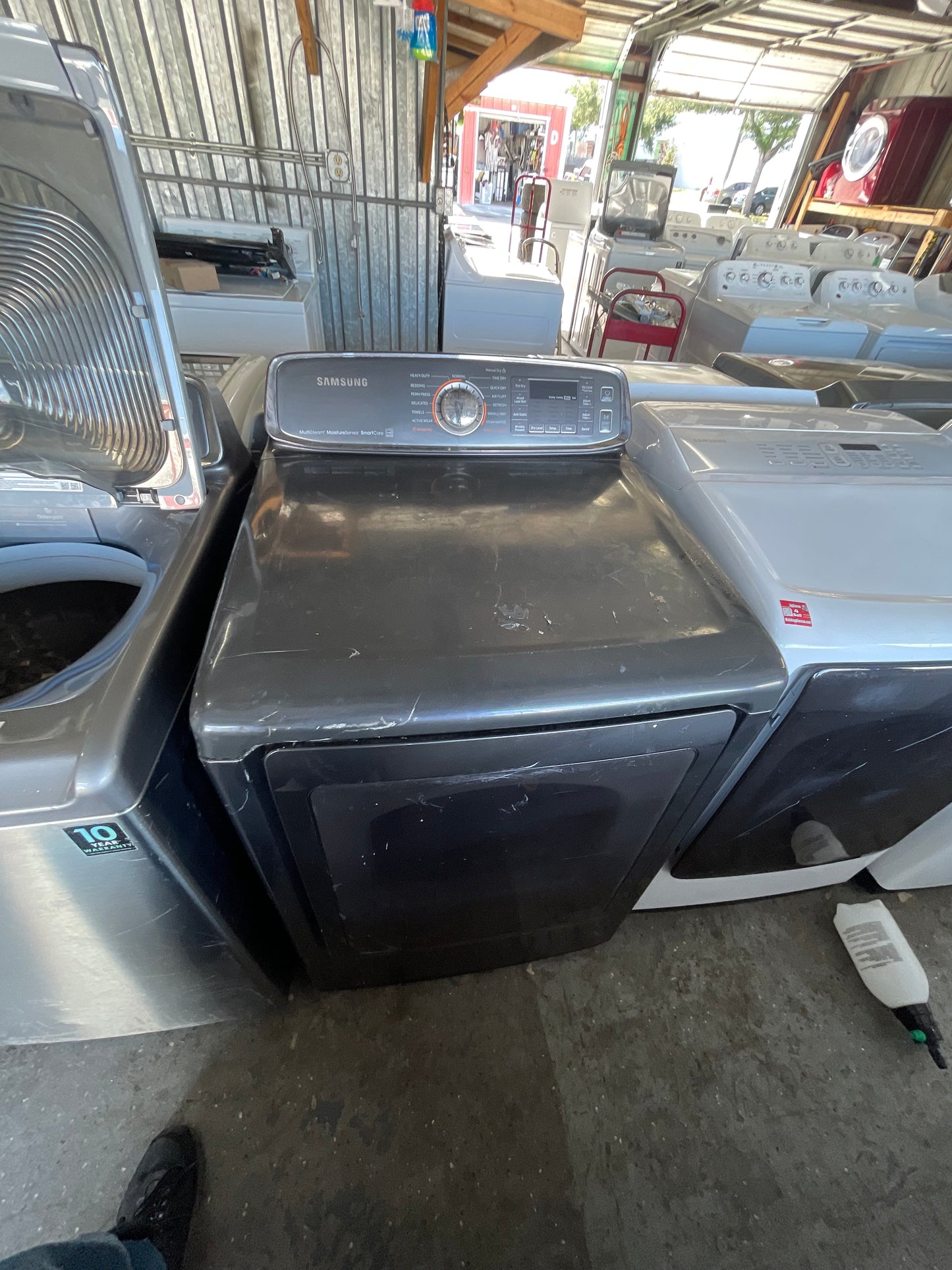 : Samsung Front Load Electric Dryer with Sensor Dry