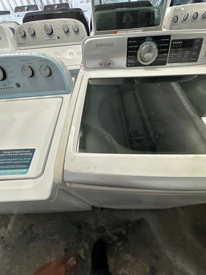 Samsung Washer - White - 27 Inch Top Load Washer with Pre-Soak Option