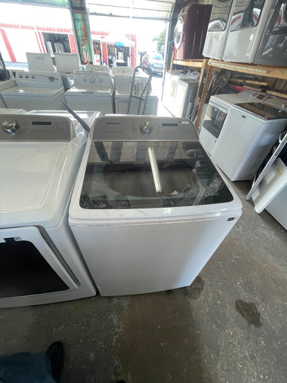 Samsung Top Load Washer with Active WaterJet & Super Speed