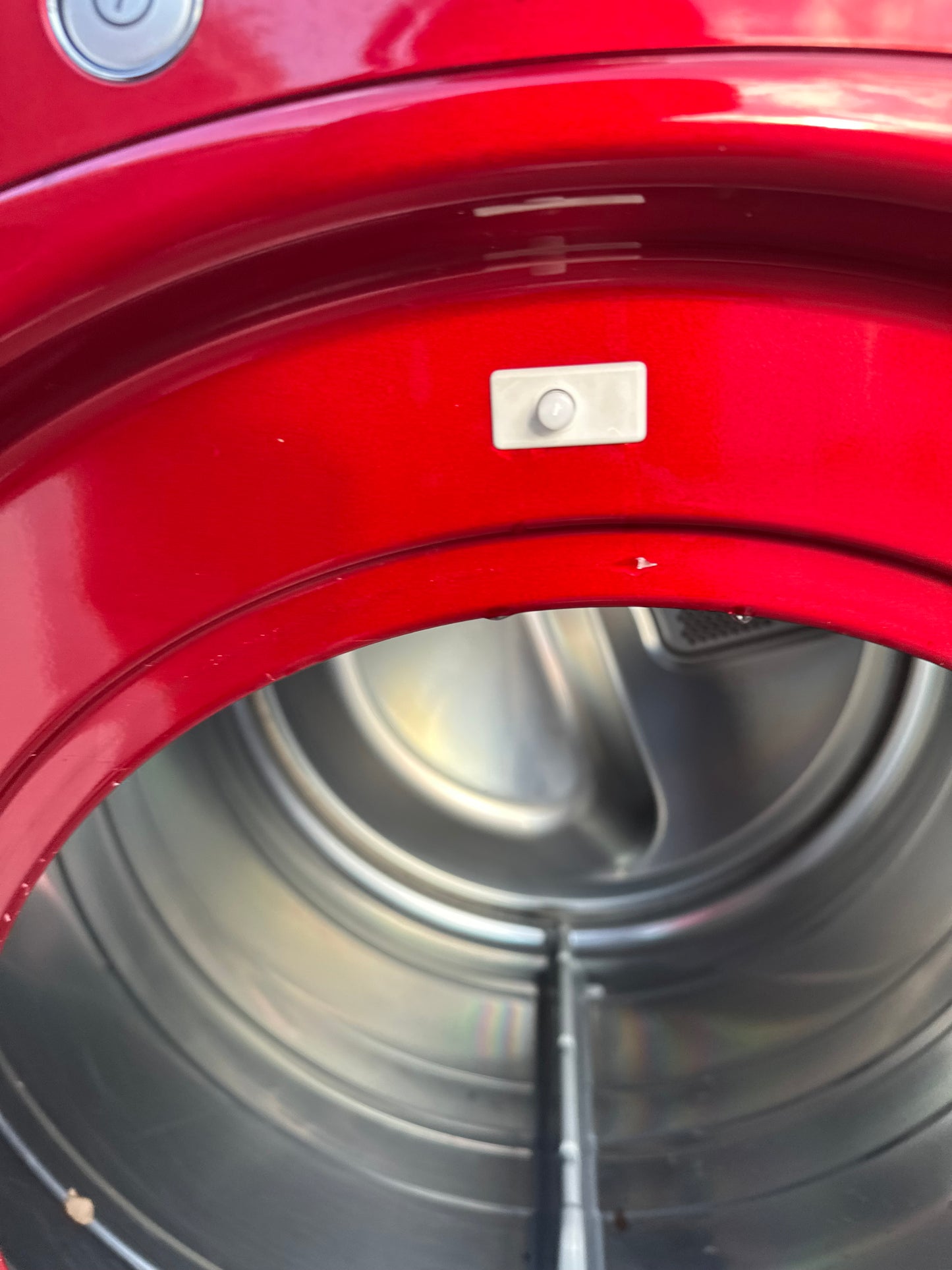 LG DLE7177RM Electric Dryer (Cherry Red)