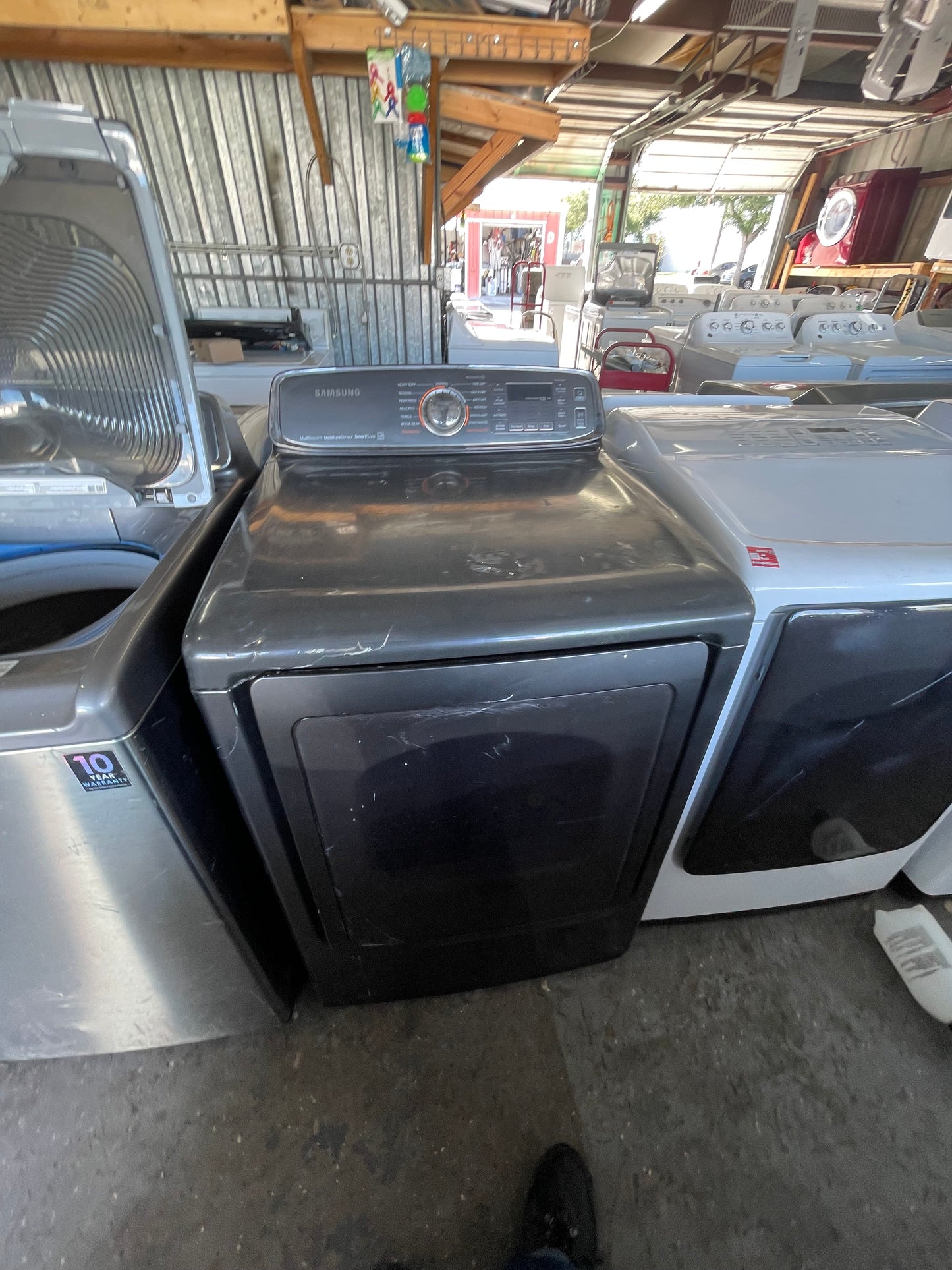 : Samsung Front Load Electric Dryer with Sensor Dry