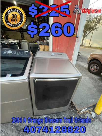 🔥 Samsung DVE54R7600C/A3 Electric Dryer