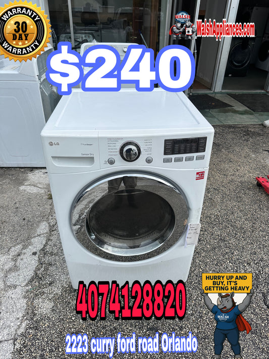 27 Inch Electric Dryer with 7.3 cu. ft. Capacity