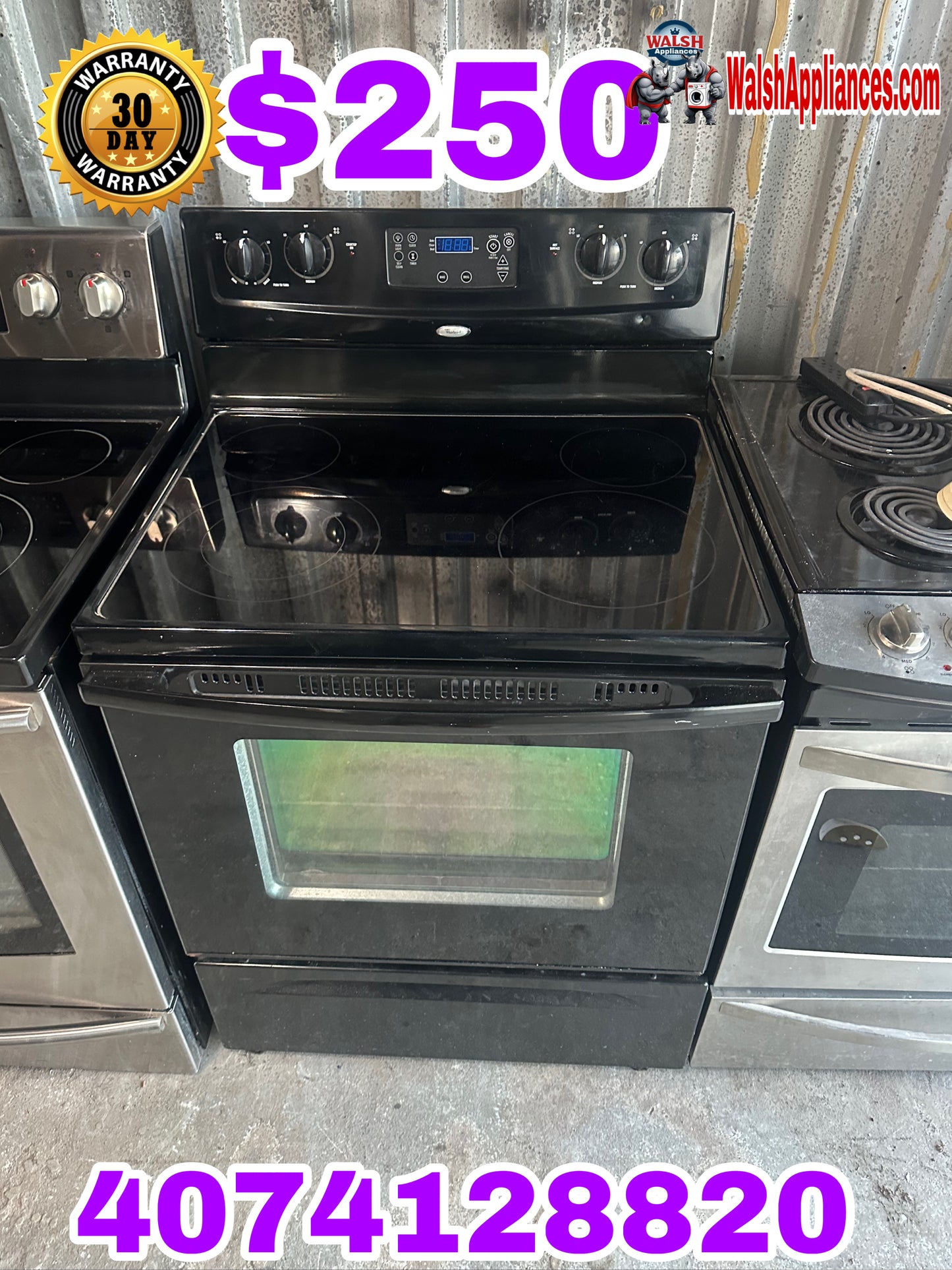 Whirlpool Electric Stove