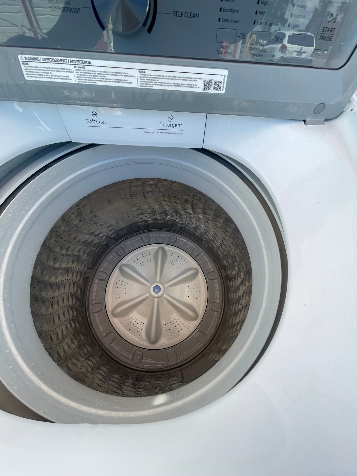 Samsung High-Efficiency Top Load Washer