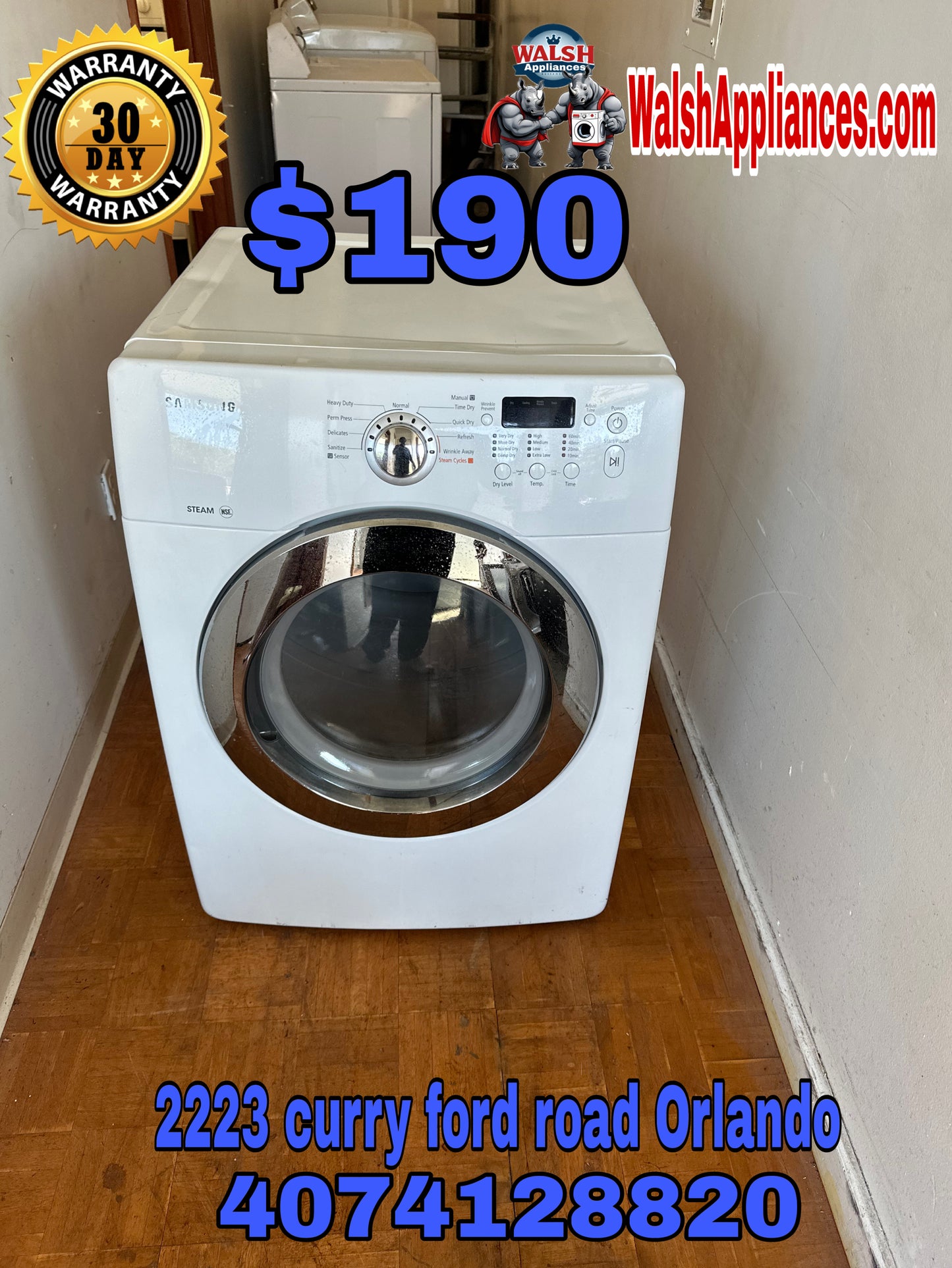 Samsung Electric Dryer