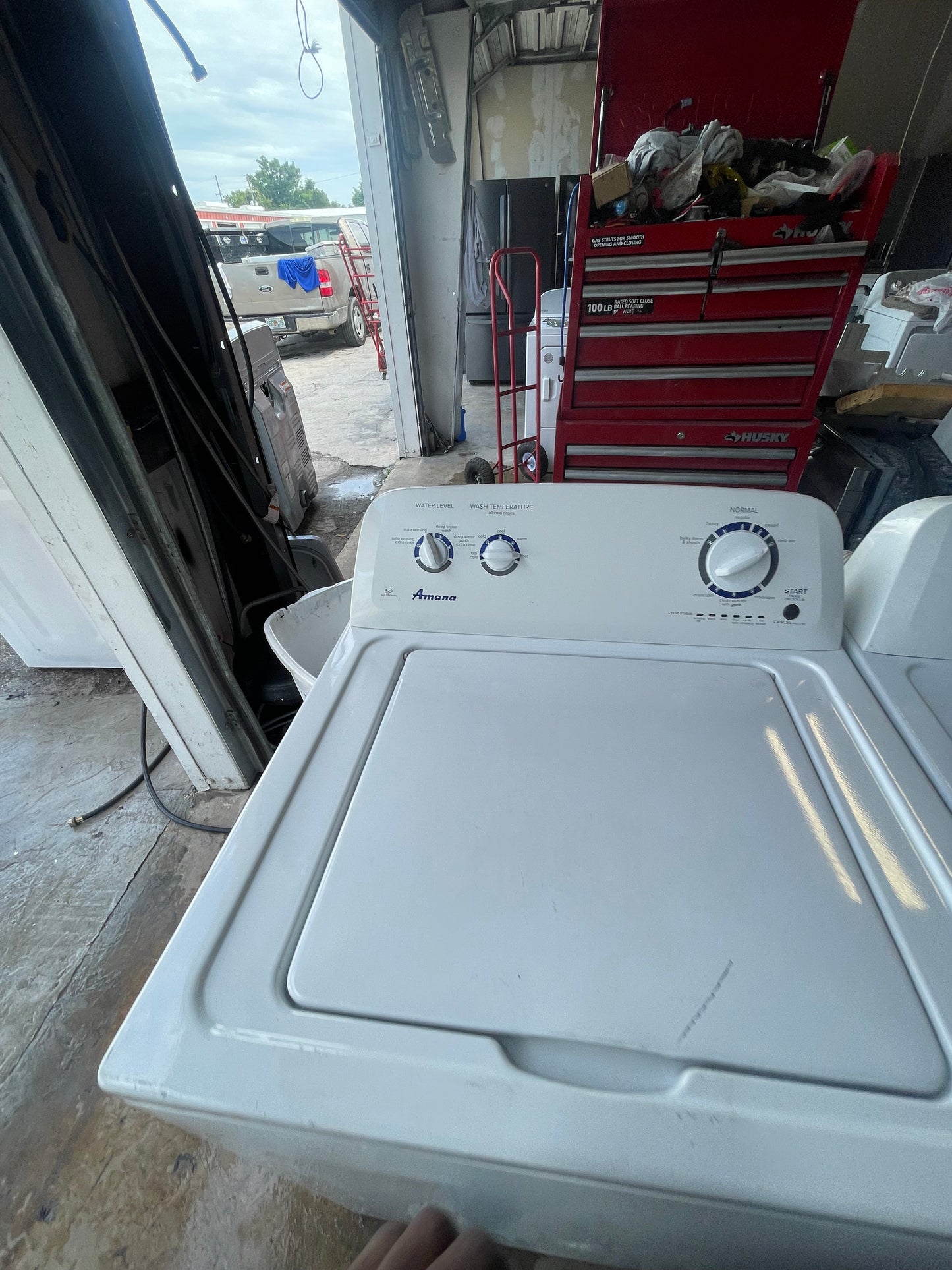 Amana Top-Load Washer•	Model: NTW4516FW0