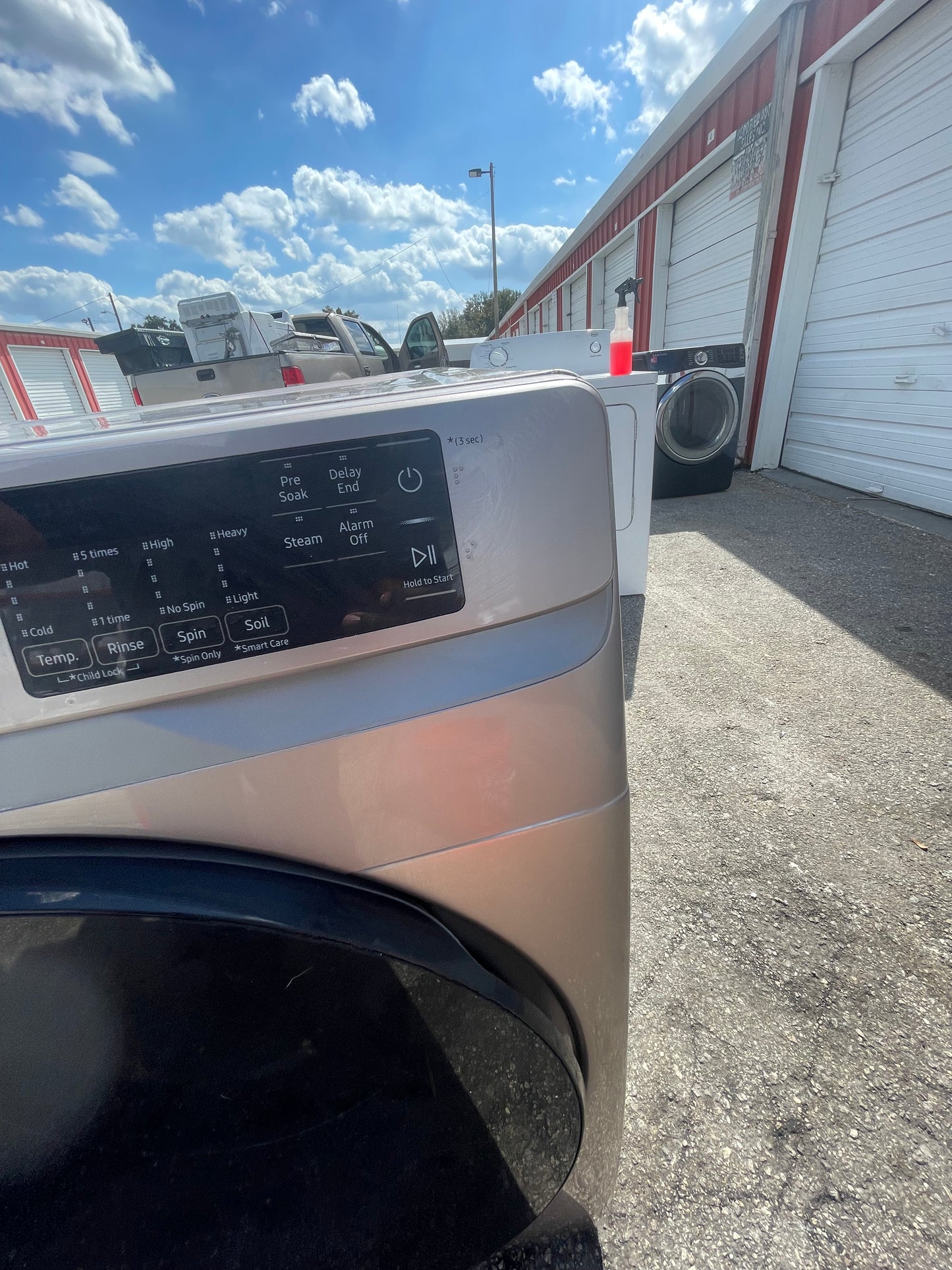 Samsung Washer And Electric Dryer Set