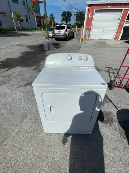 Whirlpool  WED4815EW
7.0 cu. ft. Electric Dryer with AutoDry™ Drying System and Wrinkle Shield™ Option