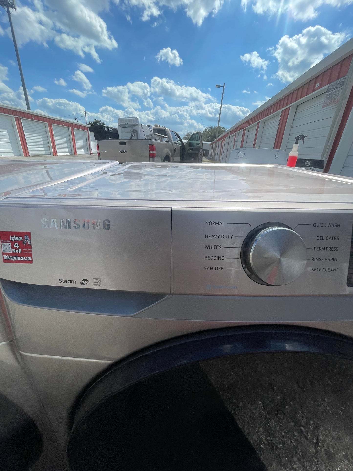 Samsung Washer And Electric Dryer Set