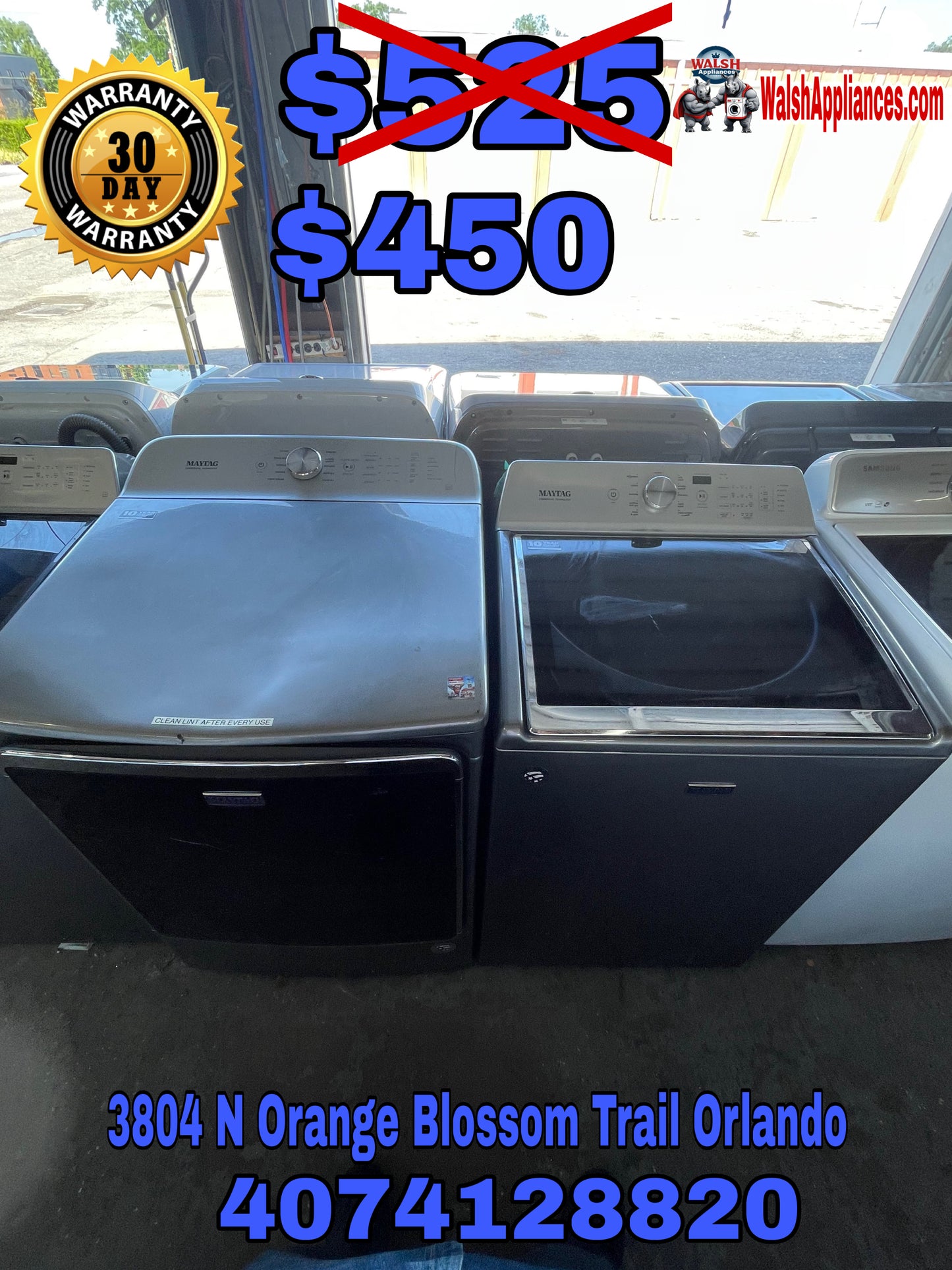 Maytag Washer And Electric Dryer