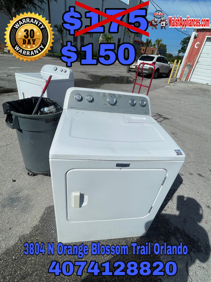 Maytag MEDX655DW
7.0 cu. ft. Dryer with Sanitize Cycle