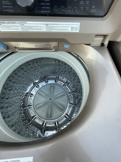 Samsung Champagne Washer and ElectricDryer