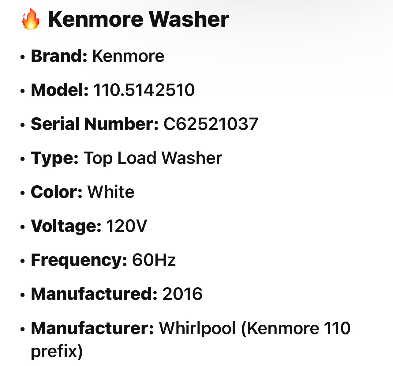 Kenmore Washer And Electric Dryer Set