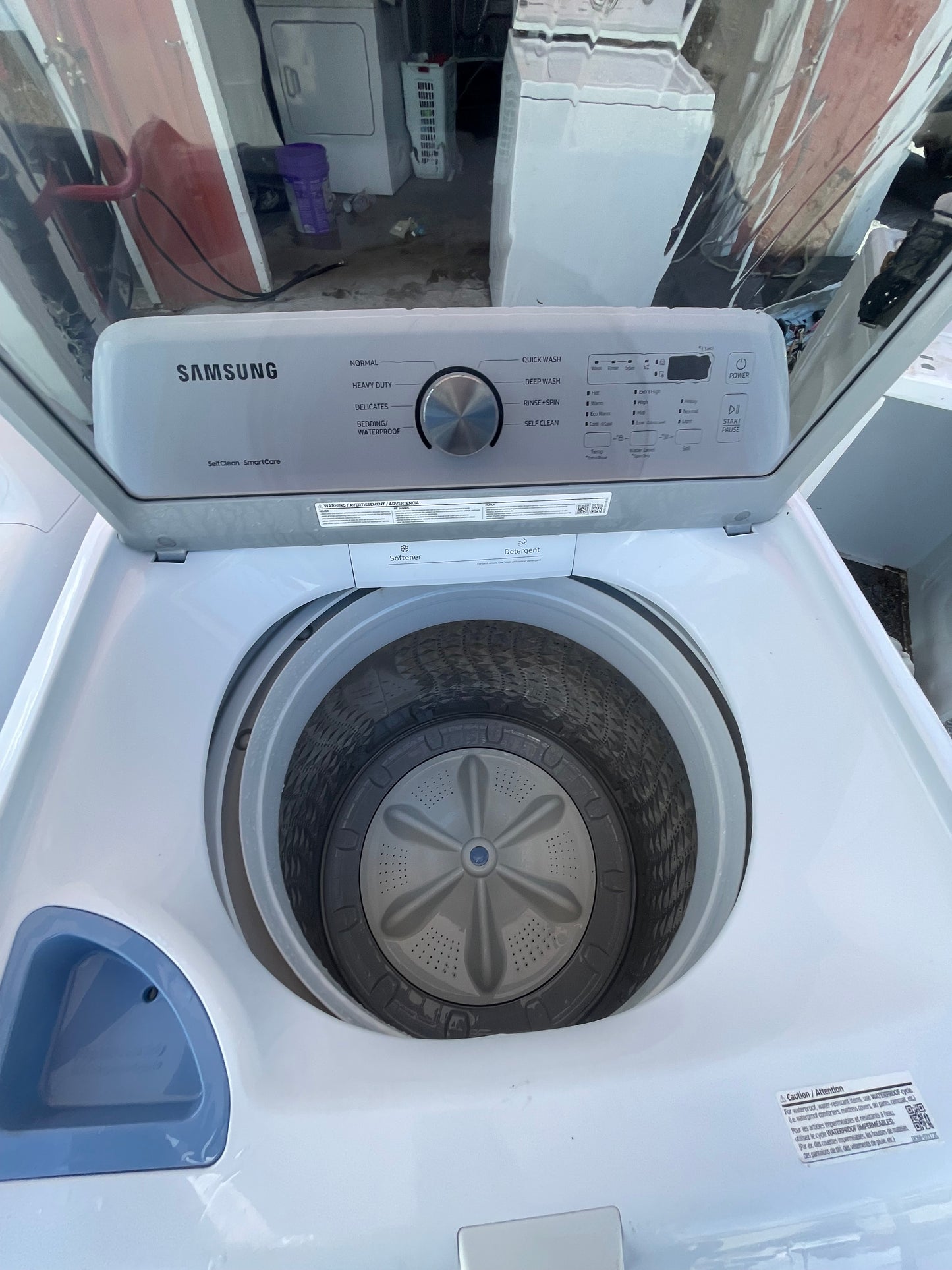 Samsung High-Efficiency Top Load Washer