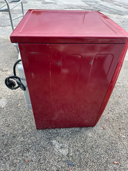 LG DLE7177RM Electric Dryer (Cherry Red)