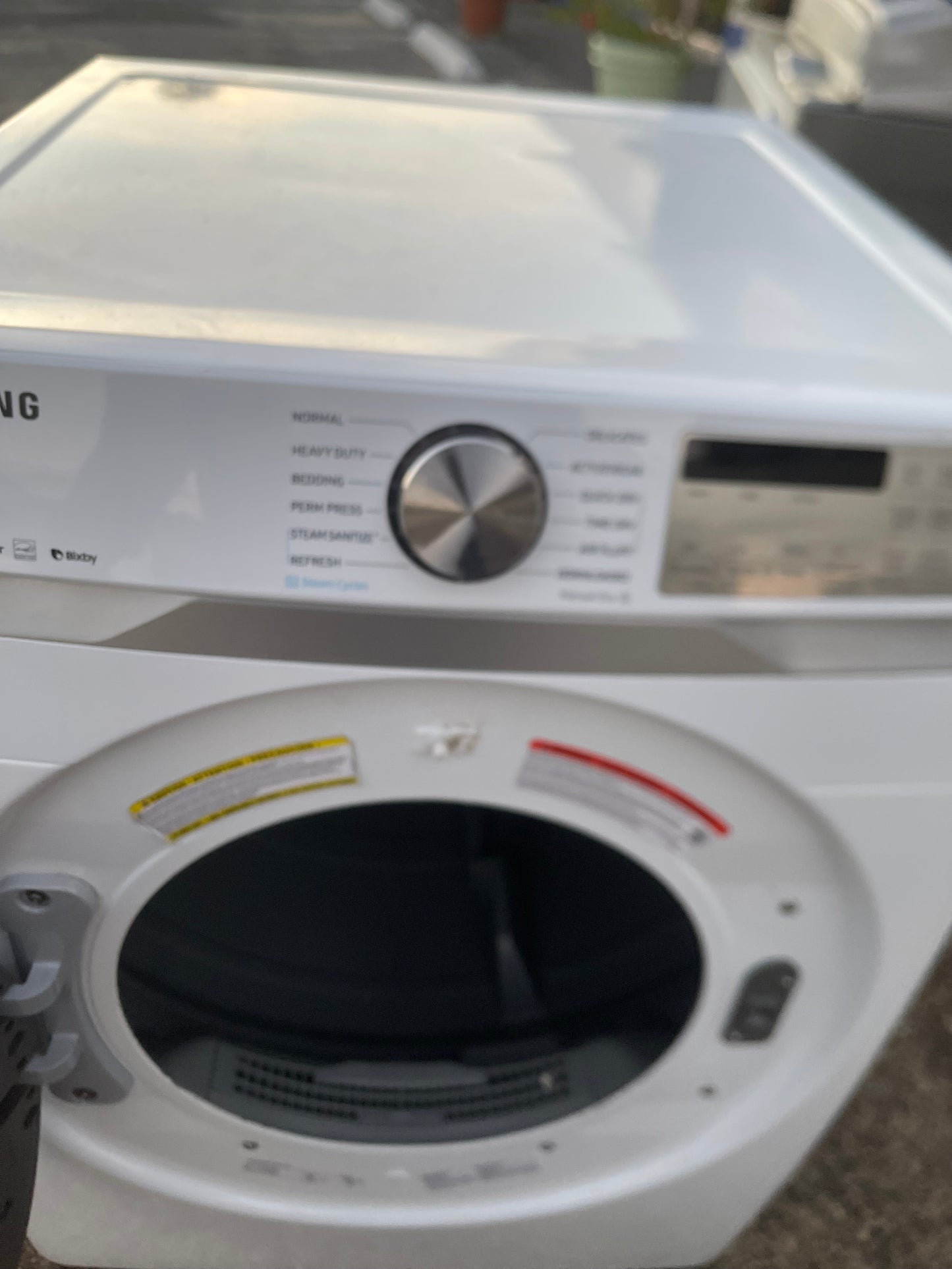Samsung Washer And Electric Dryer Set