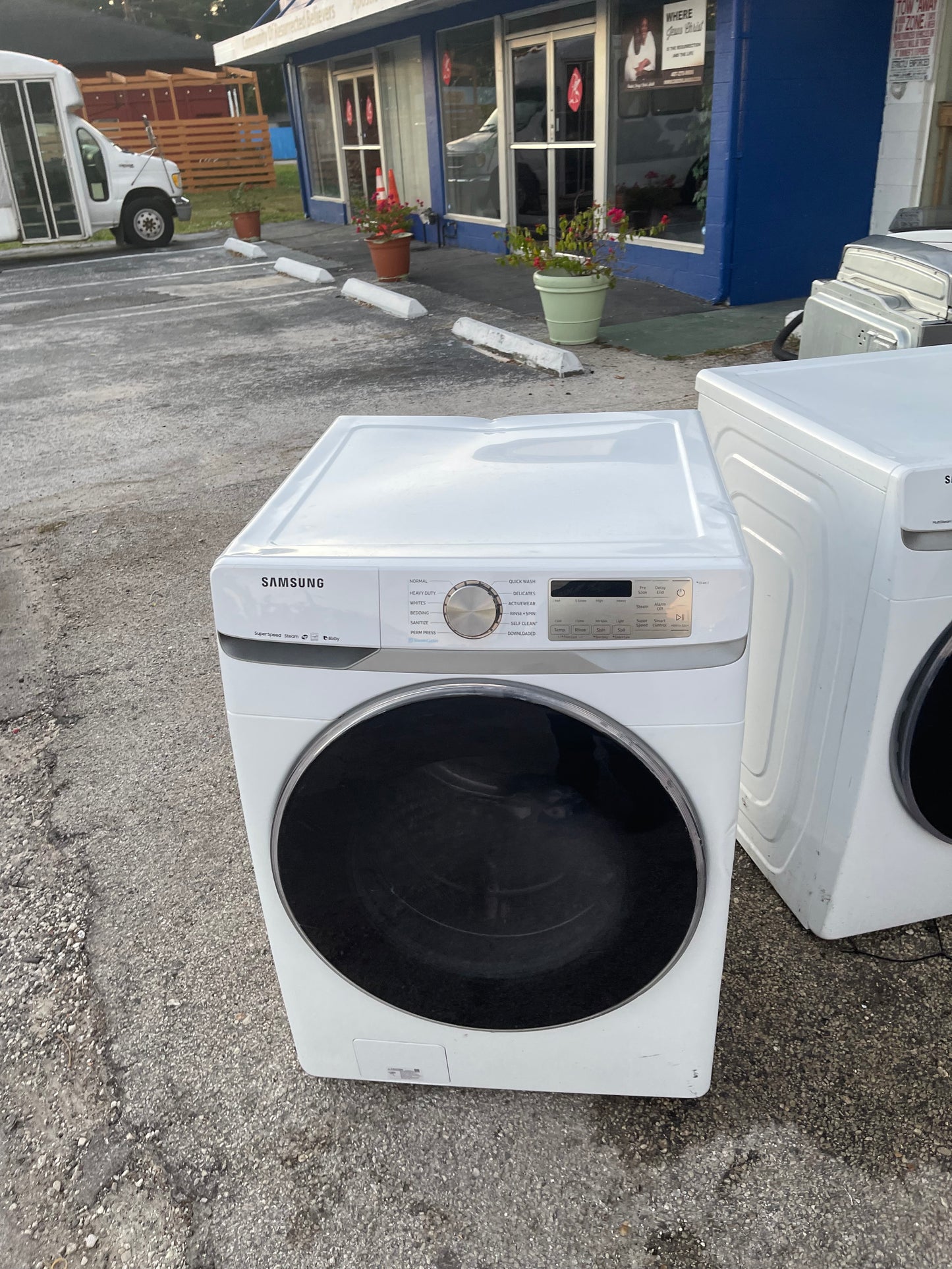 Samsung Washer And Electric Dryer Set
