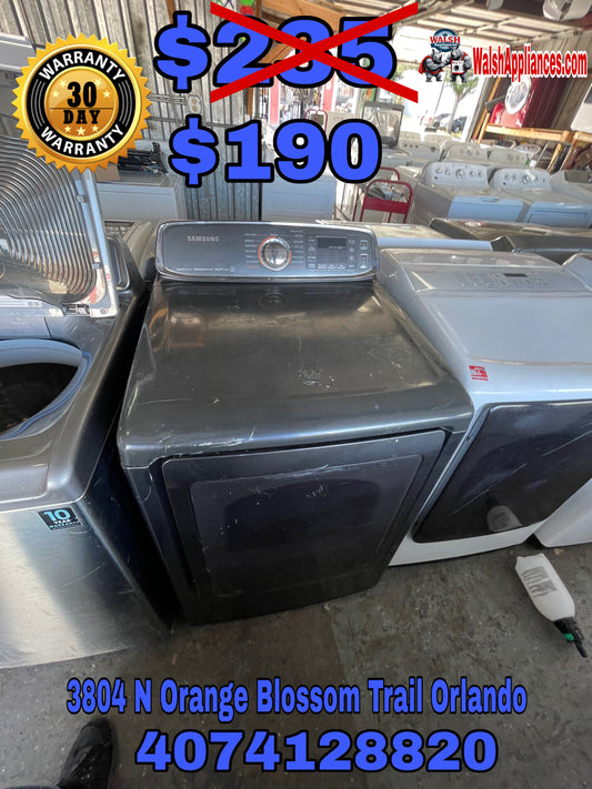 : Samsung Front Load Electric Dryer with Sensor Dry