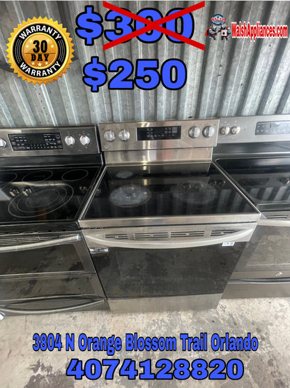 LG Front Control Electric Range with Air Fry