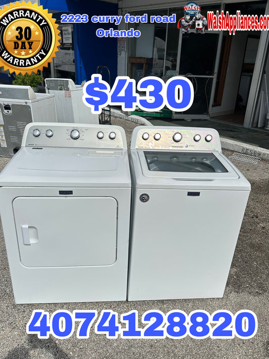 Maytag Washer And Electric Dryer Set
