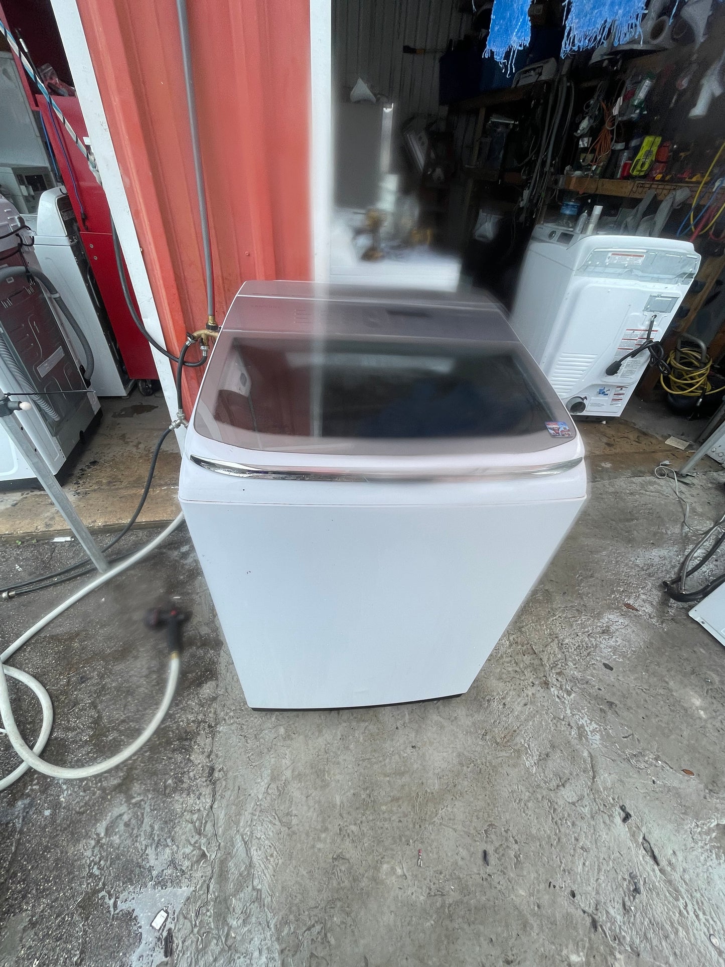 Samsung 5.0 Cu. Ft. High-Efficiency Top Load Washer with Activewash™