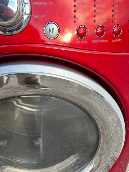 LG DLE7177RM Electric Dryer (Cherry Red)