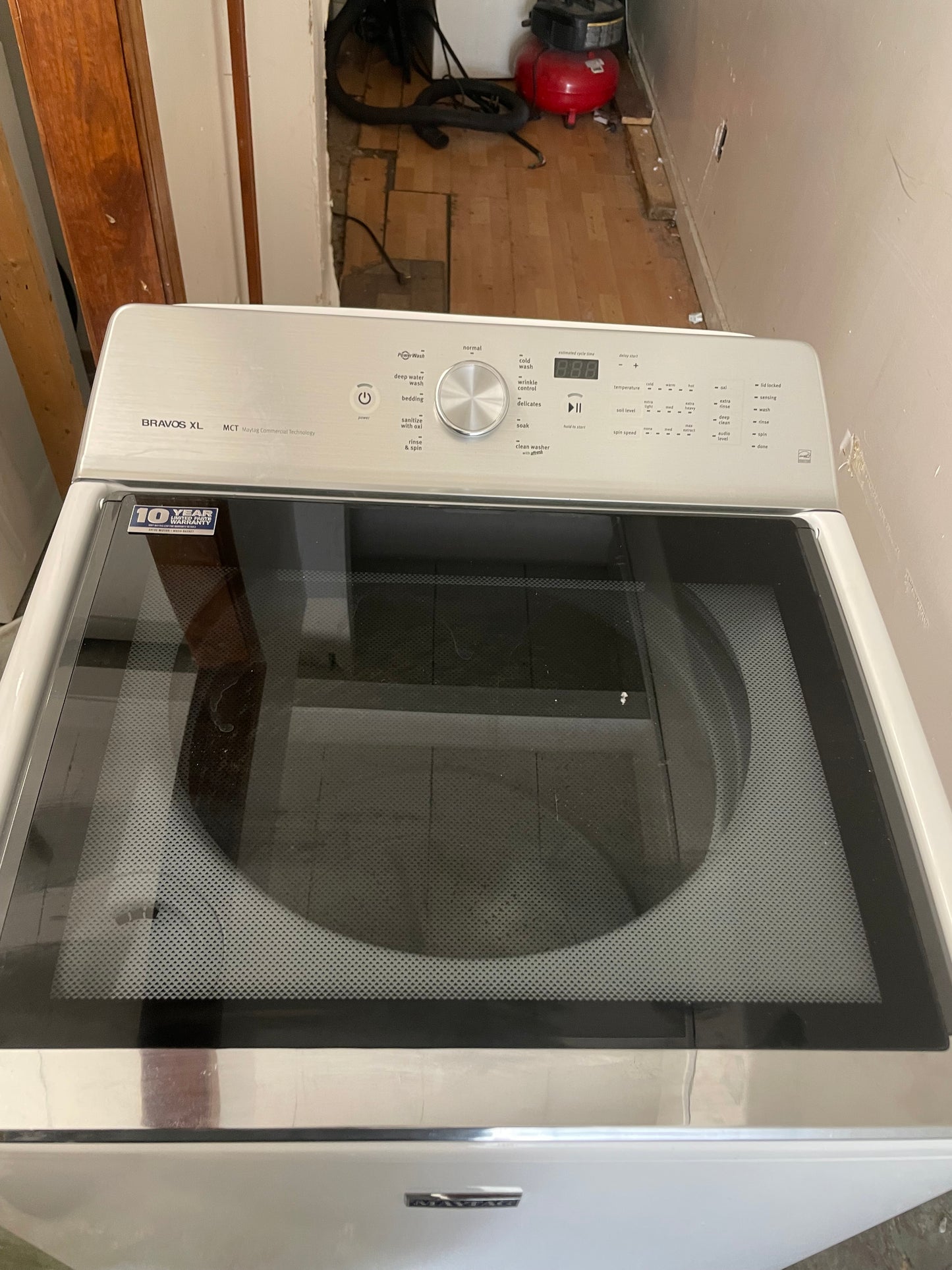 Maytag 4.7 cu. ft. White Top-Load Washer
Model: MVWB835DW
