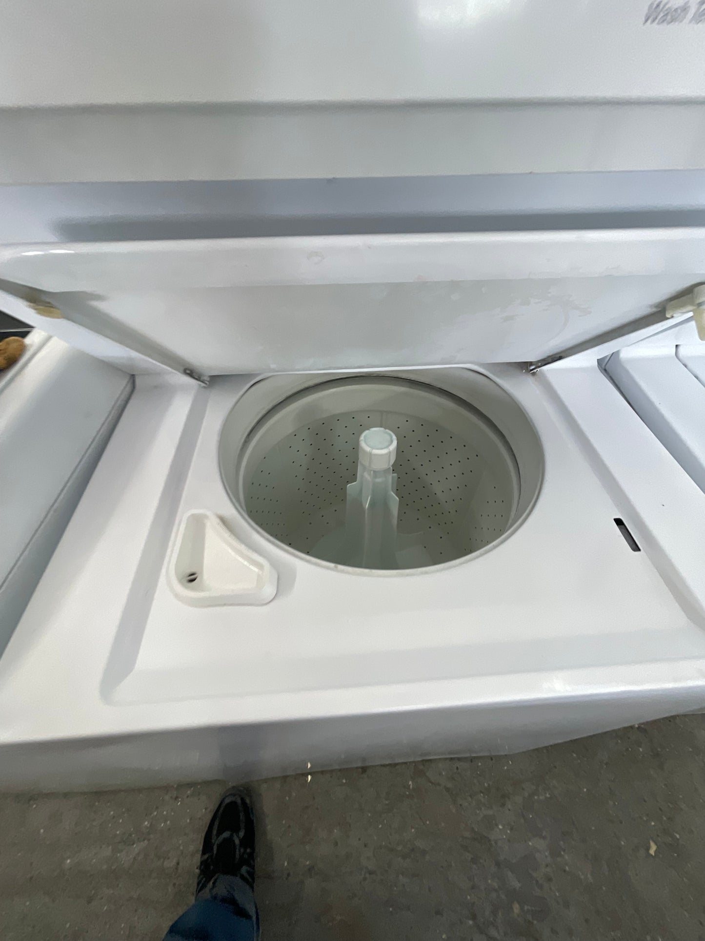 GE® 27" Unitized Spacemaker® Washer and Electric Dryer