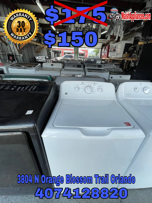 🔥 GE GTW220ACK7WW 3.8 Cu Ft Top Load Washer