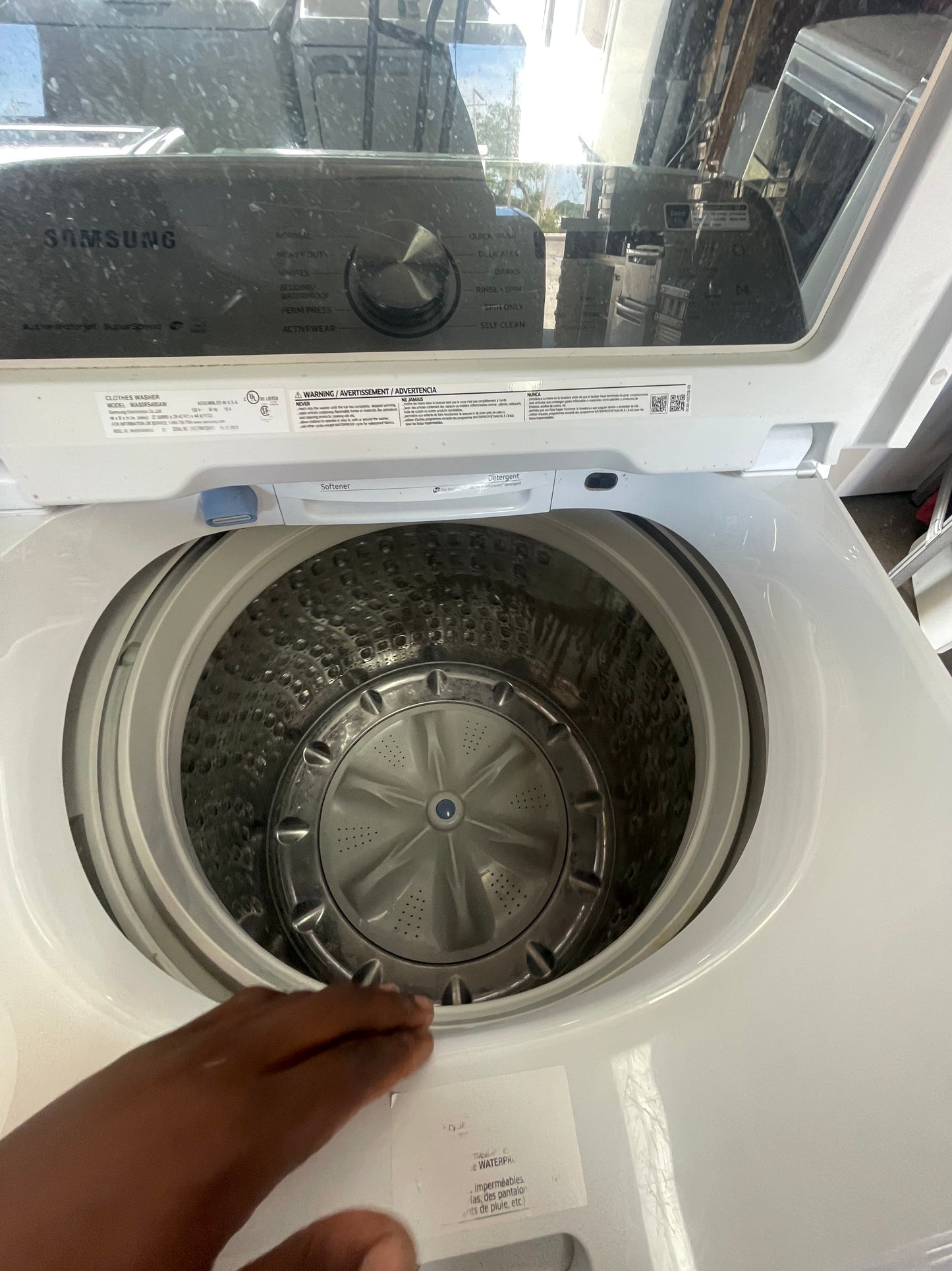 Samsung Washer And Electric Dryer Set