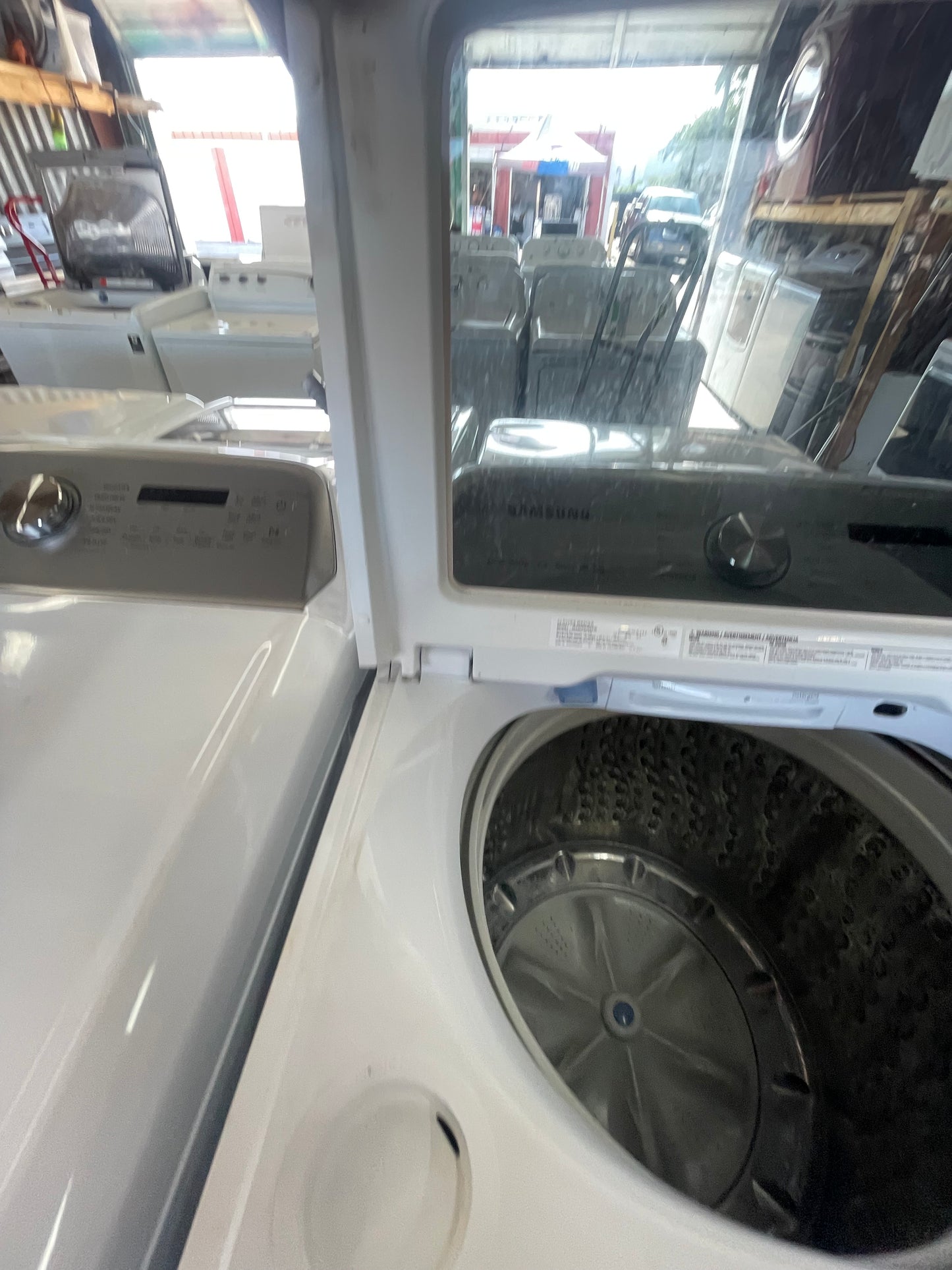 Samsung Top Load Washer with Active WaterJet & Super Speed