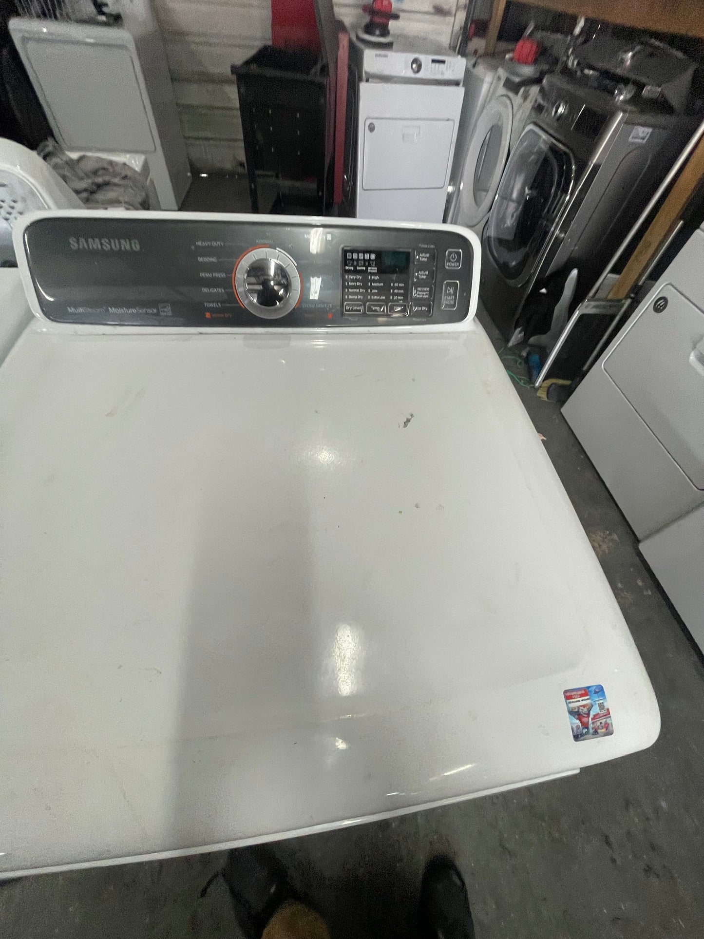 🔥 Samsung DV48J7700EW/A2 Electric Dryer