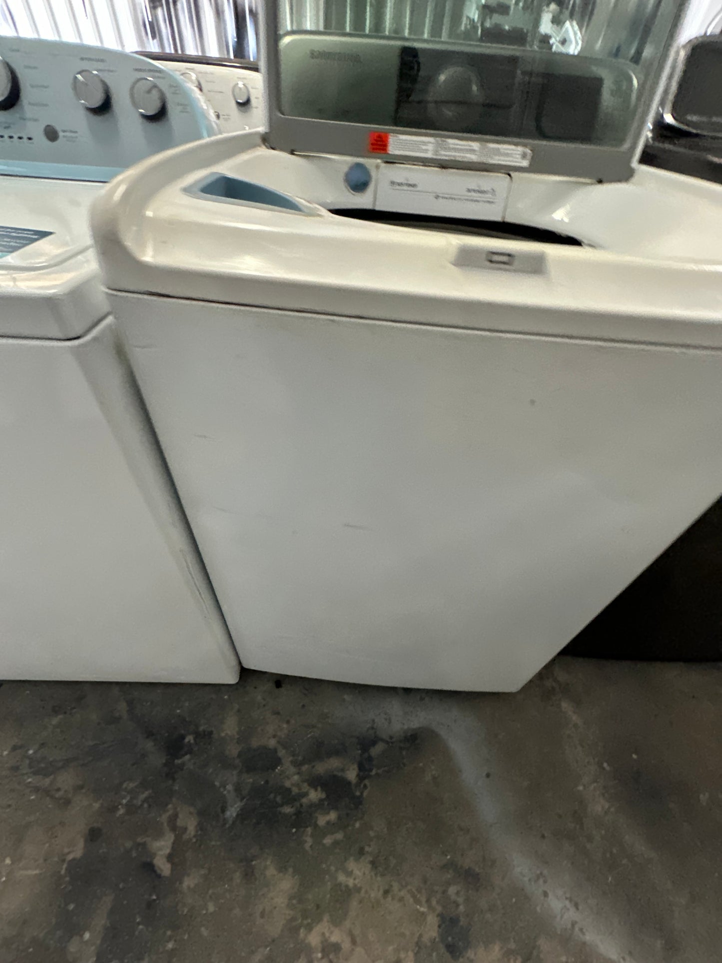 Samsung Washer - White - 27 Inch Top Load Washer with Pre-Soak Option