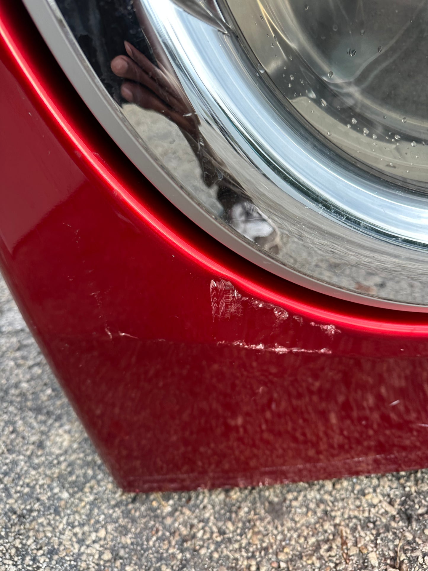 LG DLE7177RM Electric Dryer (Cherry Red)