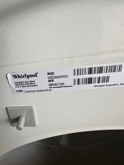 Whirlpool 7.4 cu. ft. Front Load Electric Dryer with Intuitive Touch Controls