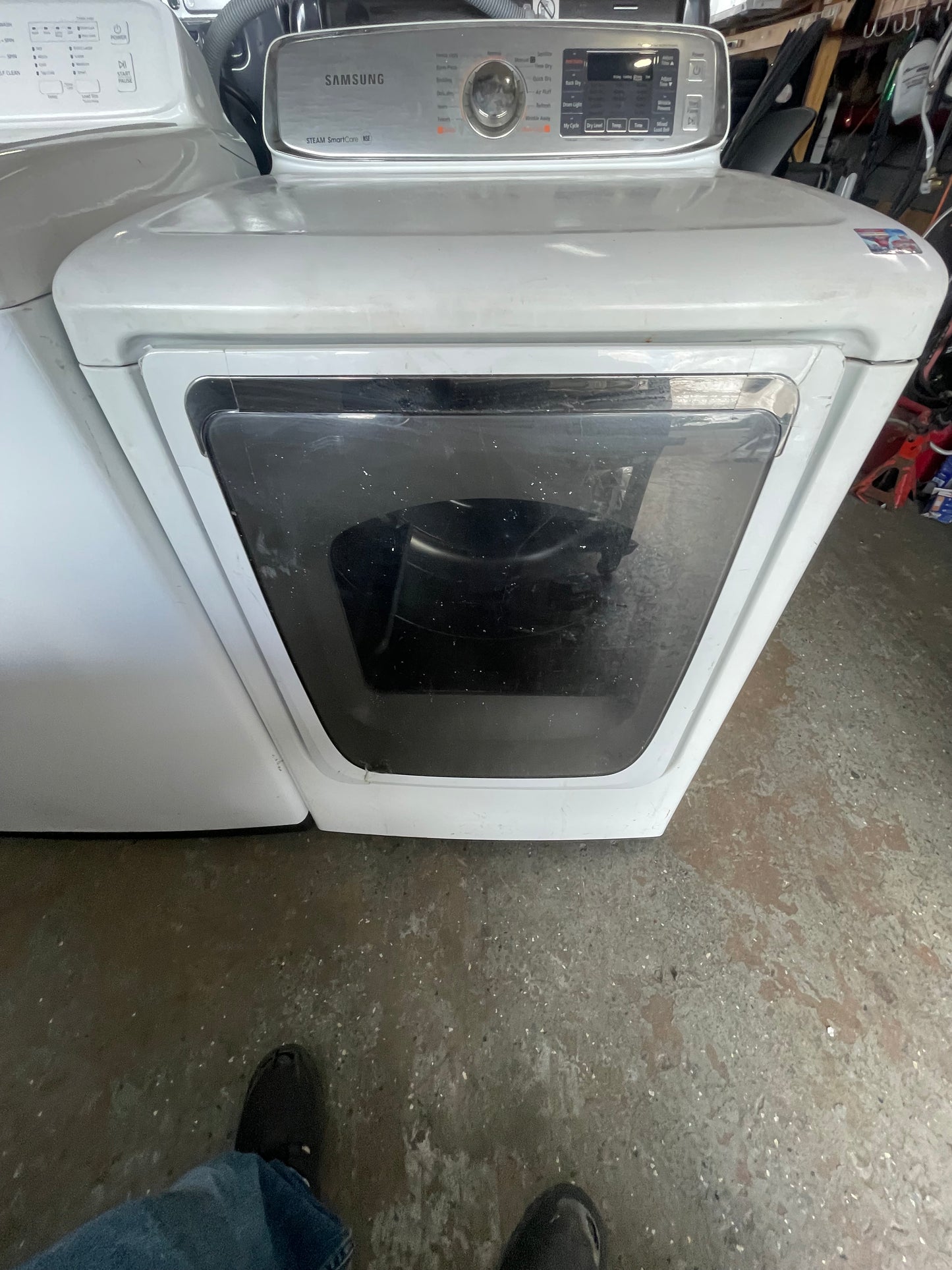 🔥 Samsung DV50F9A6EVW/A2 Electric Dryer
