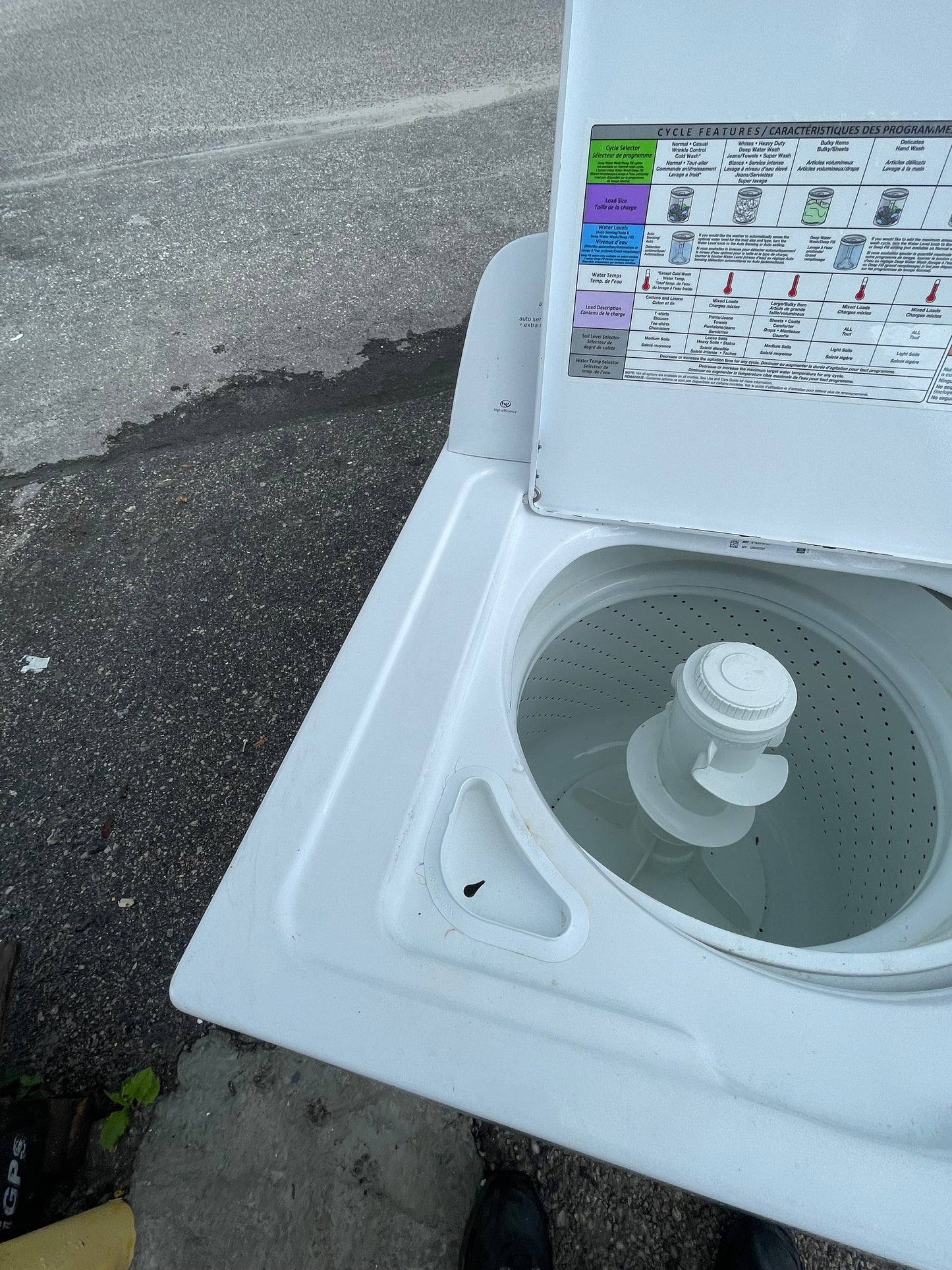 Amana 3.5 CU. FT. TOP-LOAD WASHER WITH DUAL ACTION AGITATOR