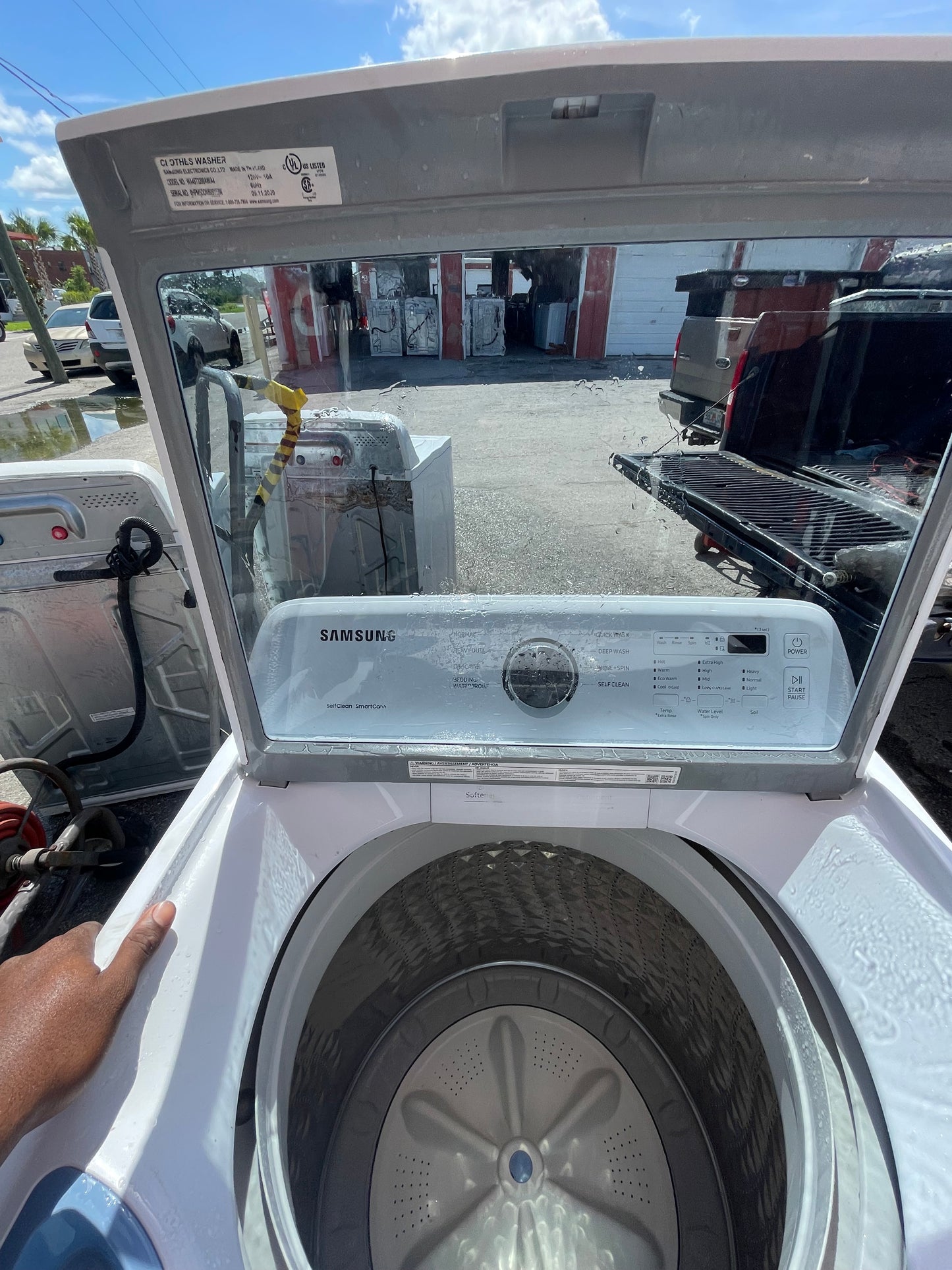 Samsung WA45T3200AW/A4 Top-Load Washer