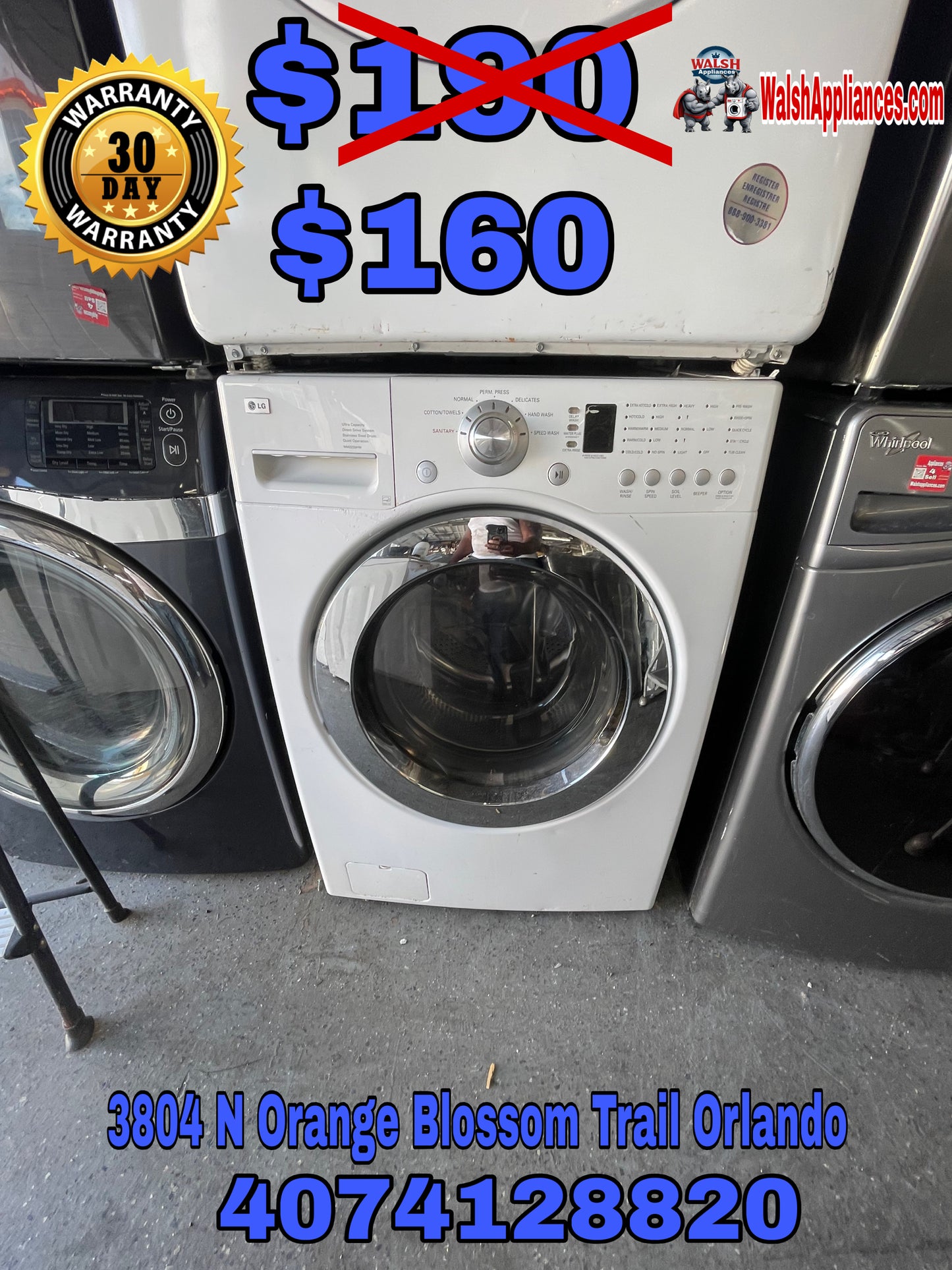 LG 4.5 Cu. Ft. Ultra Capacity Front Load Washer