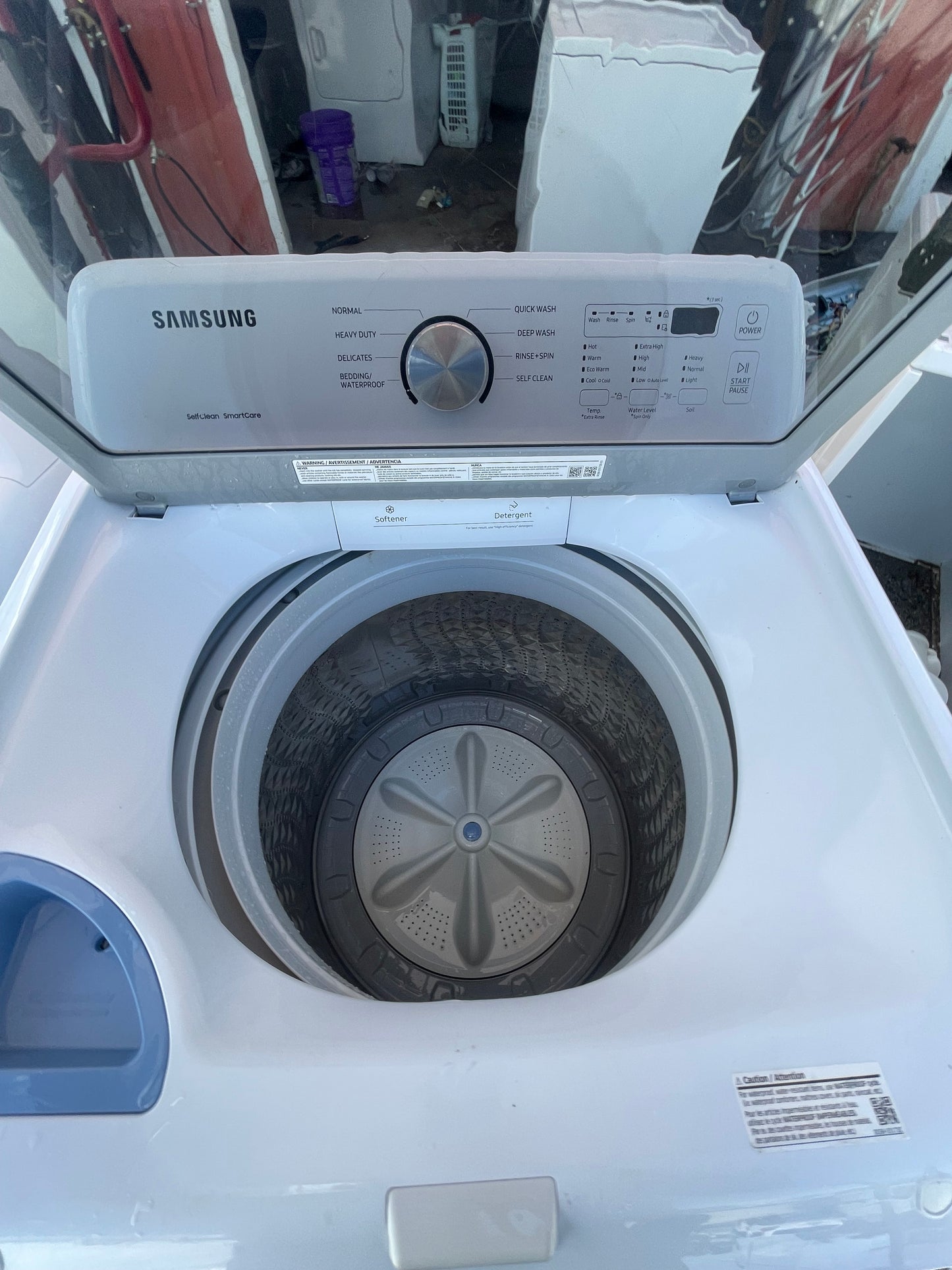 Samsung High-Efficiency Top Load Washer