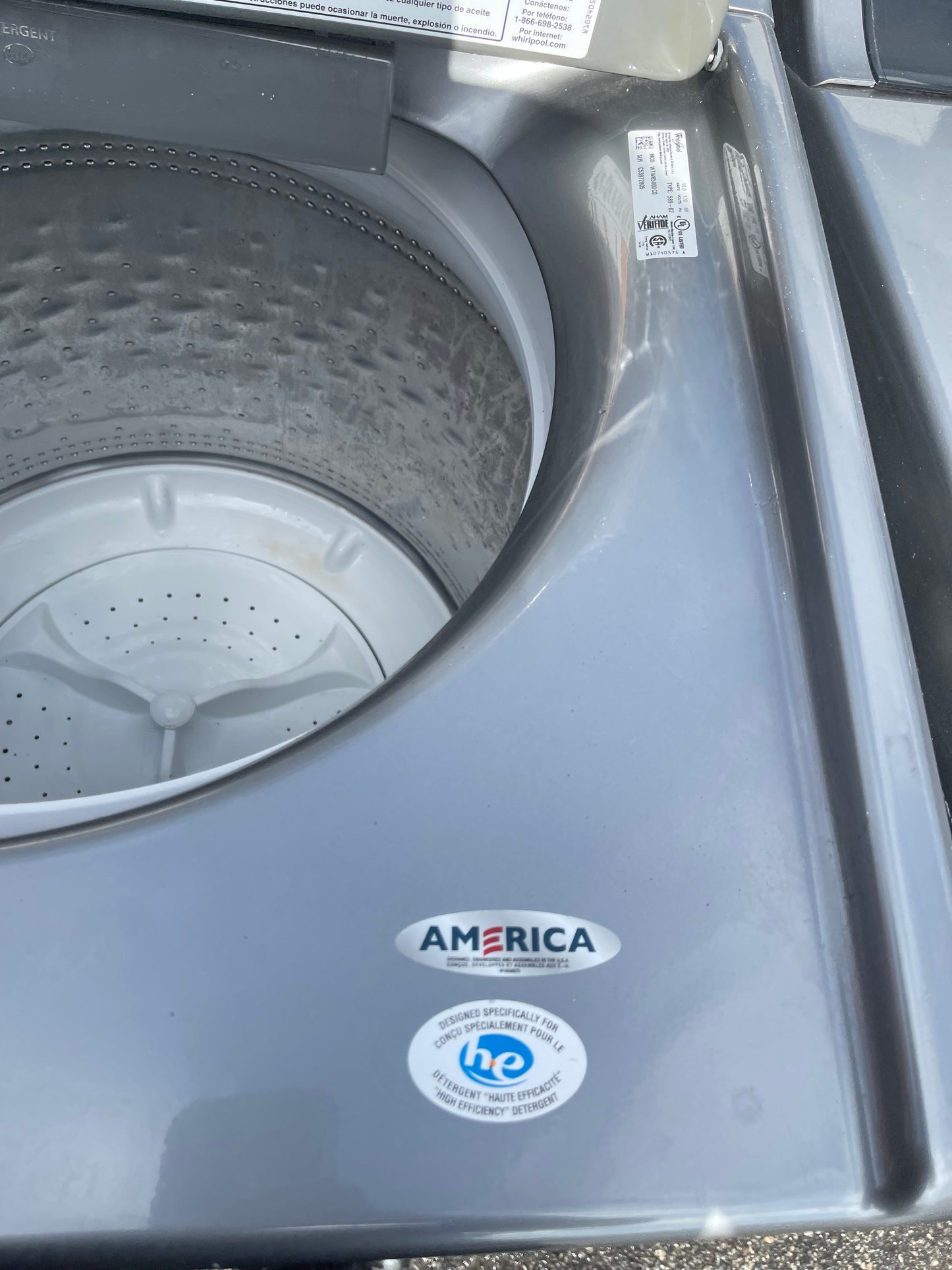 🔥 Whirlpool WTW8500DC0 Top-Load Washer