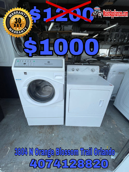 SpeedQueen Washer And Electric Dryer