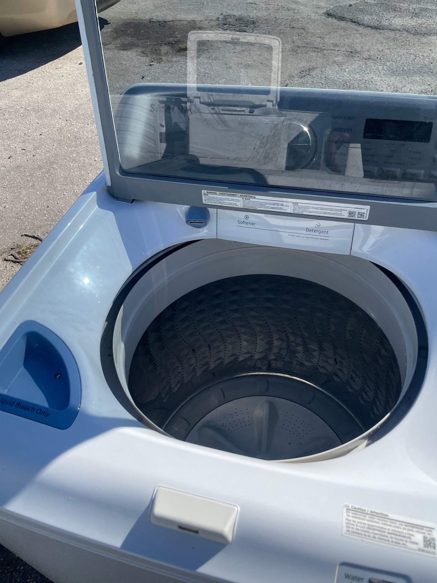 Samsung 4.5 cu. ft. White Top-Load Washer