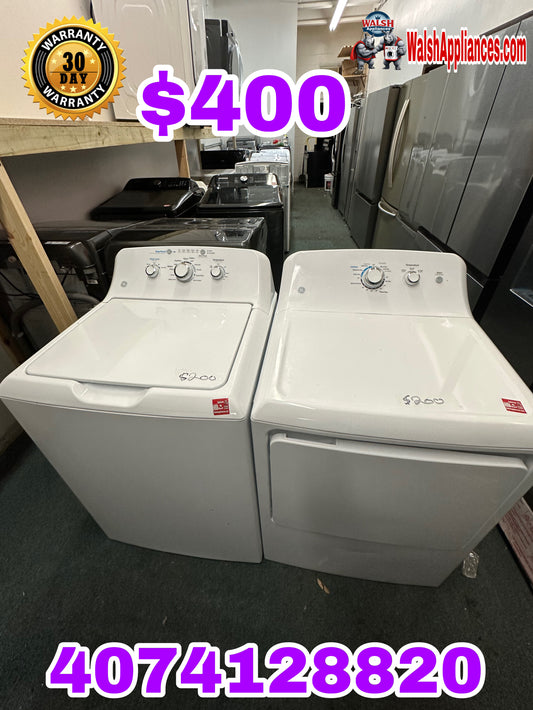 Ge Washer And Electric Dryer Set