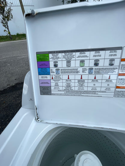 Amana 3.5 CU. FT. TOP-LOAD WASHER WITH DUAL ACTION AGITATOR