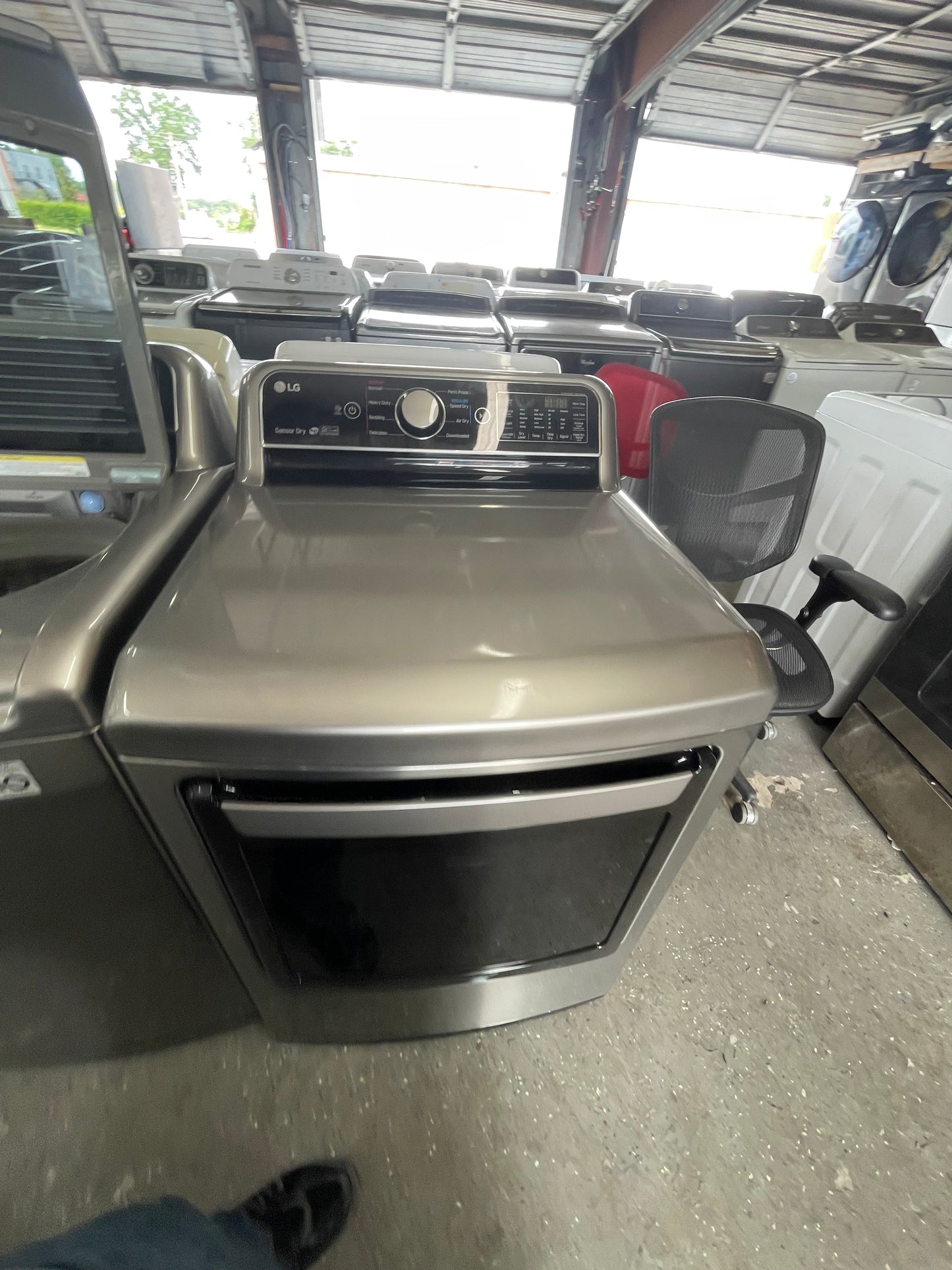 Lg Washer And Electric Dryer Set