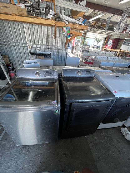 Samsung Washer And Electric Dryer Set